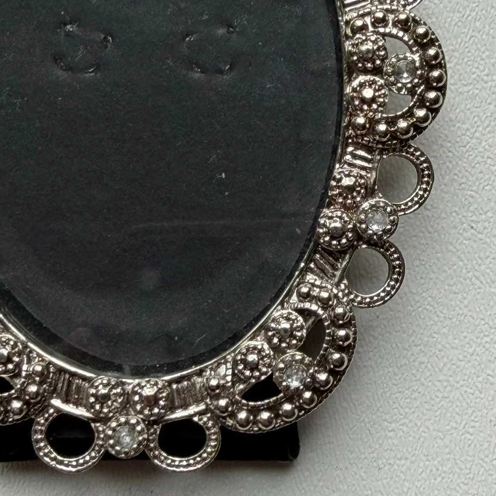 Vintage Picture Frame Art Deco Ornate Old World‎ French Cottagecore Small Oval